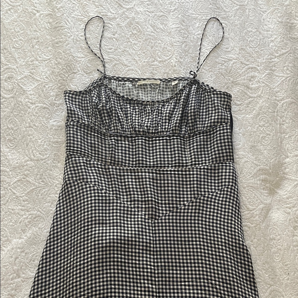 Doen Blue Gingham Dress - Picture 3 of 5
